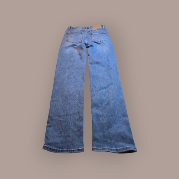 Monkey Ride Jeans Women's Classic Blue Straight Leg Denim - Picture 8 of 10